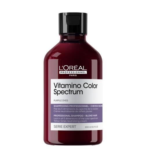LOréal Professionnel Vitamino Color Spectrum Purple Dyes Neutralizing Shampoo 300 ml