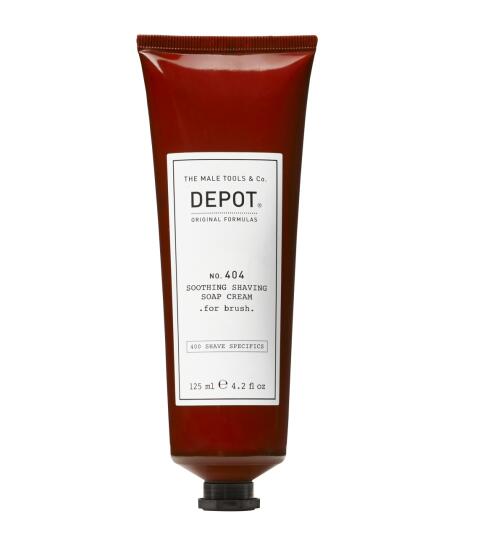 Depot 404 Soothing Shaving Soap Cream For Brush 400 ml