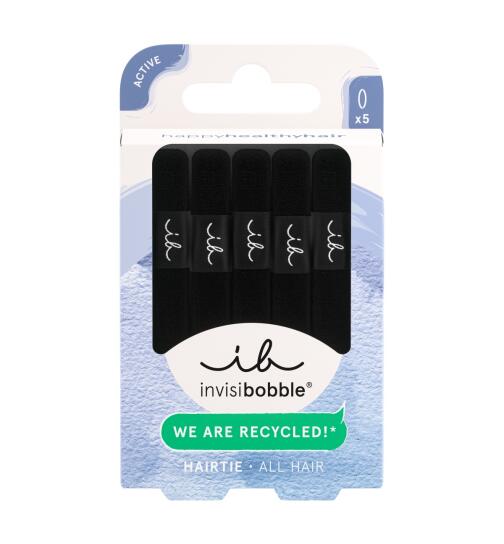 Invisibobble Hair Tie Black 5 Stück