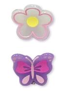 Invisibobble Clipstar Glow Kids Happy Flower 2 Stück