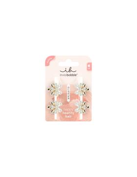 Invisibobble Clipstar Pearly Flower 4 Stück