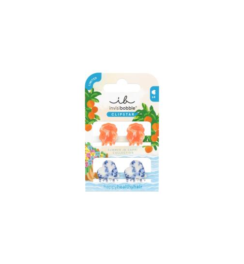 Invisibobble Clipstar Mediterranean Minis 4 Stück