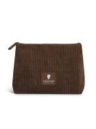 Schwarzkopf Kosmetiktasche Cord braun