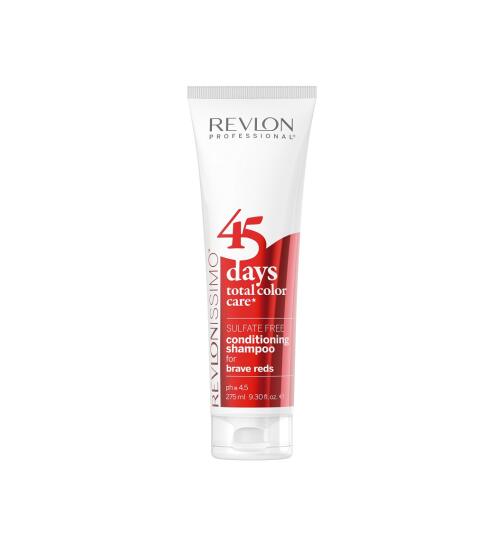 Revlon Professional 45 Days Brave Reds Conditioning Shampoo 275 ml