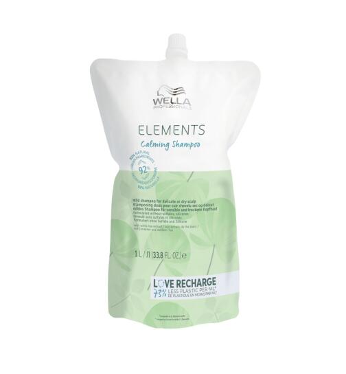 Wella Professionals Elements Calming Shampoo Nachfüllpack 1000 ml