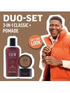 American Crew Holiday Duo Set 3-in-1 Classic Shampoo + Pomade
