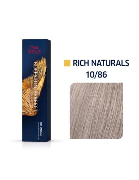 Wella Professionals Koleston Perfect Me+ Riche Naturals 10/86 Hell-Lichtblond Perl-Violett 60 ml