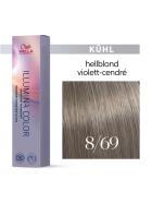 Wella Professionals Illumina Color Cool 8/69 Hellblond Violett-Cendré 60 ml