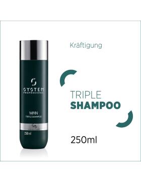 System Professional Lipid Code MAN Triple Shampoo 250 ml