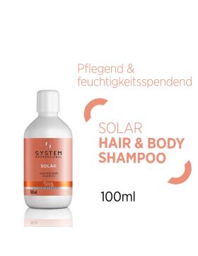 System Professional Lipid Code Solar Hair & Body Shampoo 100 ml