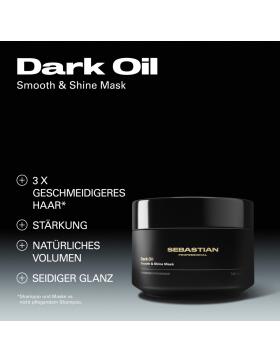 Sebastian Professional Dark Oil Smooth & Shine Mask...