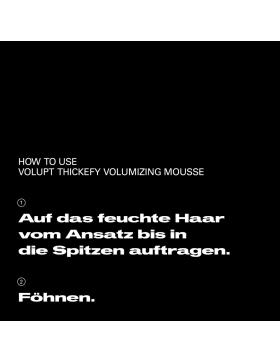 Sebastian Professional Volupt Thickefy Volumising Mousse 190 ml