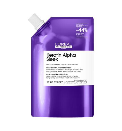 LOréal Professionnel Keratin Alpha Sleek Shampoo Refill 1000 ml