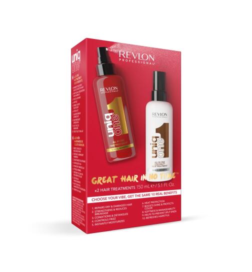 Revlon Professional UniqOne All In One Duo Pack - Classic Treatment + Coco Treatment