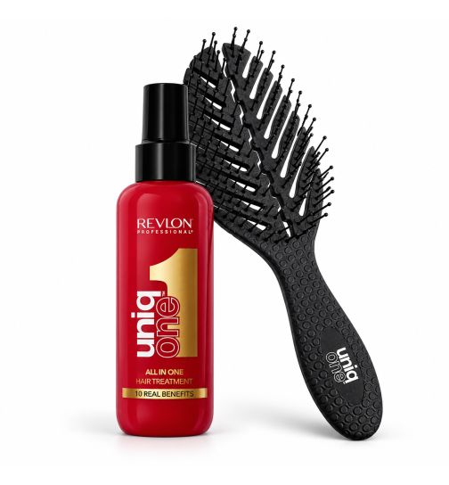 Revlon Professional UniqOne All In One Hair Treatment 150 ml + GRATIS Brush