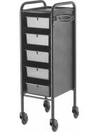 Efalock Piccolo 84/5 Clictec Arbeitswagen schwarz