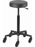 Efalock Clictec Rollhocker Round schwarz L