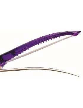 Efalock Techno Clip Abteilklammern lila 6 Stück