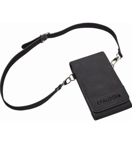 Efalock Scherentasche Premium mit Klappe schwarz